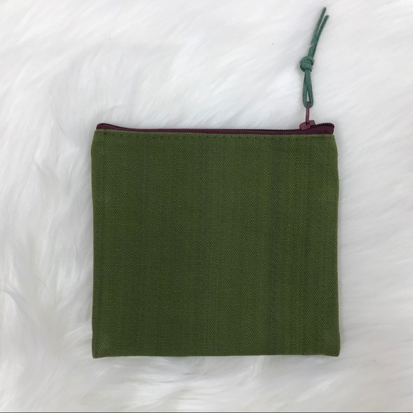 Handmade leather Porte-monnaie acrylic pai… - Picture 2 of 4